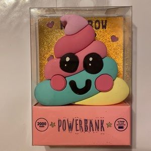 Multicolor Cute Poop Shaped Powerbank Charger